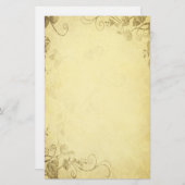 Vintage antike Hochzeitssaison Briefpapier (Vorne/Hinten)