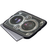 Vintage antike Kamera-Kasten-Abdeckung Laptopschutzhülle (Vorne Knopf)