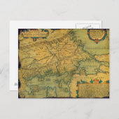 Vintage antike Karte Thrakien Griechenland Türkei  (Vorne/Hinten)