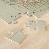 Vintage antike Karten-Irland-Republik Nord Puzzle (Seite)