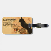 Vintage antike Katzen Theophile Steinlen Tiere Gepäckanhänger (Rückseite horizontal)