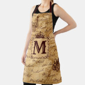 Vintage antike Königswelt Landkarte rustikal Schürze (InSitu)