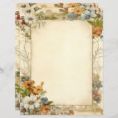 Vintage antike Mülleimer-Zeitschrift (Vorne/Hinten)