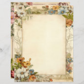 Vintage antike Mülleimer-Zeitschrift (Vorne/Hinten)