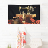 Vintage antike Nähmaschine Banner (Insitu)