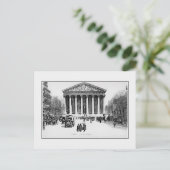 Vintage antike Pariser Rue Royale Postkarte (Stehend Vorderseite)
