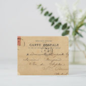 Vintage antike Postkarte (Stehend Vorderseite)
