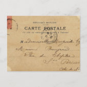 Vintage antike Postkarte (Vorderseite)