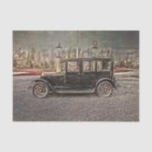 Vintage antike Rustikale Land schwarze Auto Textur
