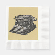 Vintage antike schwarze altmodische Schreibmaschin