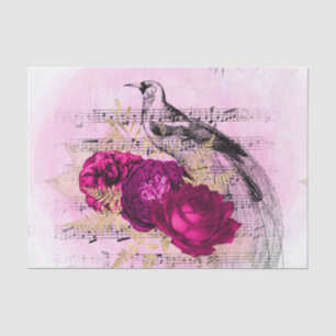 Vintage Antike Seidenpapier