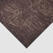 Vintage antike Textur Dunkelbraune Kratzer Seidenpapier (Ausschnitt)