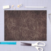 Vintage antike Textur Dunkelbraune Kratzer Seidenpapier (Handwerk)