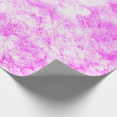 Vintage antike Textur Lila White Decoupage Geschenkpapier (Ecke)