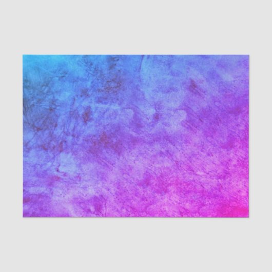 Vintage antike Textur Rosa blaue Dekoration Seidenpapier (Vorderseite)