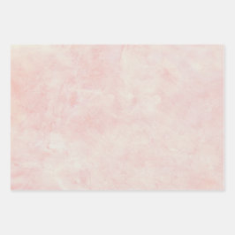 Vintage antike Textur Rosa Deko Geschenkpapier Set