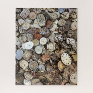 Vintage antike Uhr Puzzle