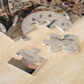 Vintage antike Uhr Puzzle (Seite)