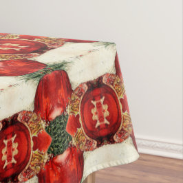 Vintage antike Weihnachtsgeschenk Teil 16 Ephemera Tischdecke