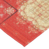 Vintage antike Weihnachtsgeschenk Teil 18 Ephemera Tischdecke (Schrägansicht)