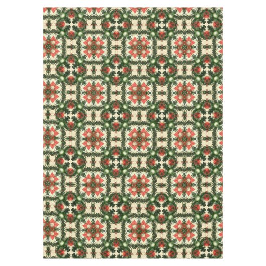 Vintage antike Weihnachtsgeschenk Teil 20 Ephemera Tischdecke (Vorderseite)