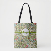 Vintage Antike William Morris Blumendruck