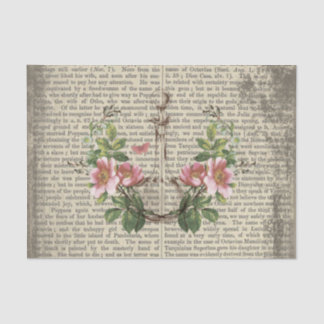 Vintage antike Wörterbuchflasche Seidenpapier