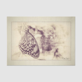 Vintage Antiphlogie Sepia Butterfly Seidenpapier