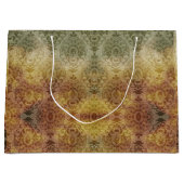 Vintage Antique Damask All Occasion  Große Geschenktüte (Vorderseite)