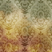 Vintage Antique Damask All Occasion  Seidenpapier