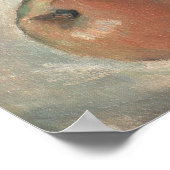 Vintage Antique Kitchen Table Still-Life Poster (Ecke)