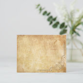 Vintage Antiquitäten Postkarte (Stehend Vorderseite)