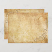 Vintage Antiquitäten Postkarte (Vorne/Hinten)