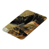 Vintage Antiquitäten und nostalgische Mementos Magnet (Linke Seite)