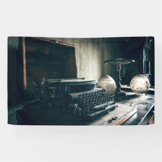 Vintage Antiquitätenschrift Banner (Horizontal)