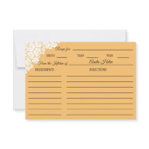 Vintage Antwortkarte auf das Brautparty