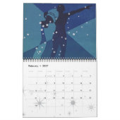 Vintage Anzeichen von Sternkonstellationen Kalender (Feb 2027)