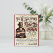 Vintage Anzeige #1 Postkarte (Stehend Vorderseite)