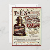 Vintage Anzeige #1 Postkarte (Vorne/Hinten)