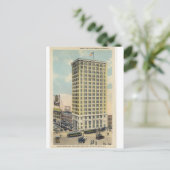 Vintage Anzeige, für südliches Bank-Gebäude Postkarte (Stehend Vorderseite)