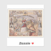 Vintage-Anzeige für Wolcotts sofortigen Schmerzver Aufkleber (Blatt)