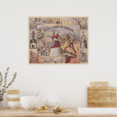 Vintage-Anzeige für Wolcotts sofortigen Schmerzver Poster (Küche)