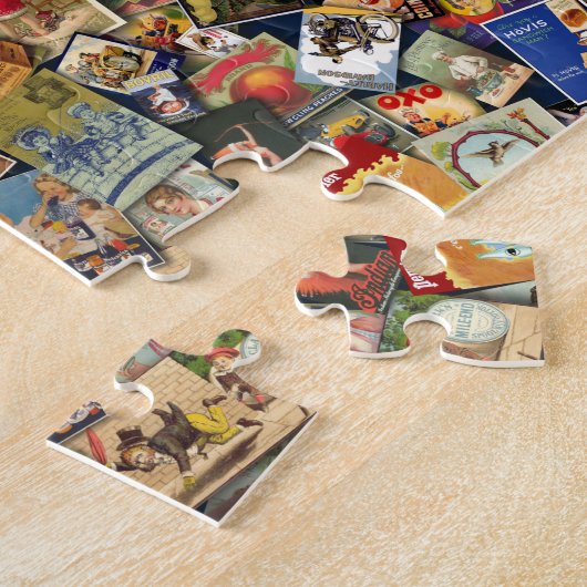 Vintage Anzeige Puzzle (Seite)
