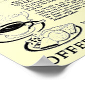 Vintage-Anzeigen auf Dosengebäck -1921 Poster (Ecke)