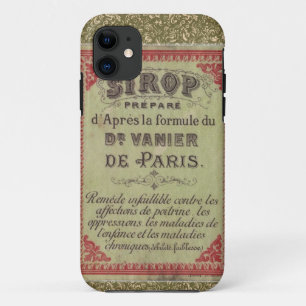 Vintage Anzeigen-französische De Paris iPhone 5 11 Hülle