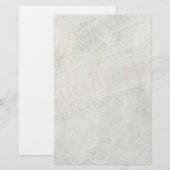 Vintage Anzeigenkollektion für Paris Briefpapier (Vorne/Hinten)