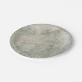 Vintage Anzeigenkollektion für Paris Pappteller (Schrägansicht)