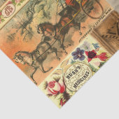 Vintage Anzeigenkollektion ShabbyChic Dekoupage Seidenpapier (Detail)