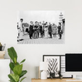 Vintage Anzüge der 1910er Jahre Poster (Heimbüro)