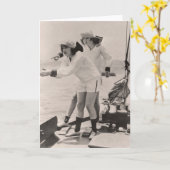 Vintage Anzüge Grußkarte - 1780153.jpg Karte (Gelbe Blume)